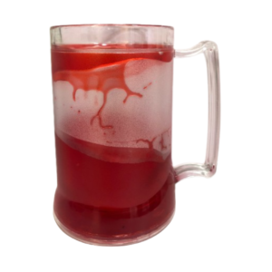 Canecão de Chopp Gel Vermelho 300ml