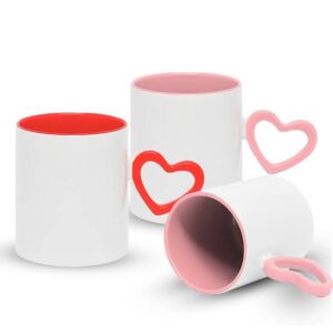 CANECA INTER/ALÇA CORAÇÃO EXTERNA VERMELHA