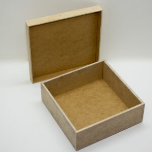 CAIXA TAMPA MDF 22X22X7
