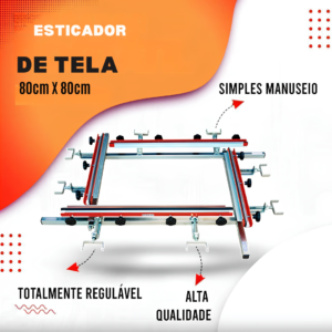 MAQUINARIO ESTICADOR DE TELA 80X80
