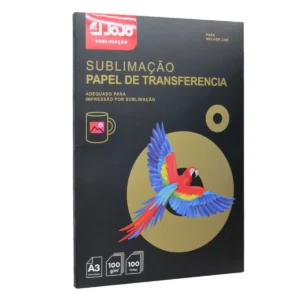A3 TRANSFER PAPEL SUBLIMAÇAO ROSA C/100FLS JOJO