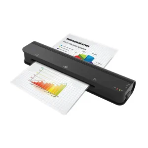 PLASTIFICADORA DE DOCUMENTOS A4 220V PRETA