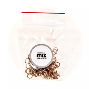A9 KIT 100 PCS ARGOLA NIQUEL PARA ARTESANATO RESINA