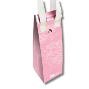 BAG PRESTIGE VINHO COM VELCRO 12X40X8,5 VERTICAL PINK