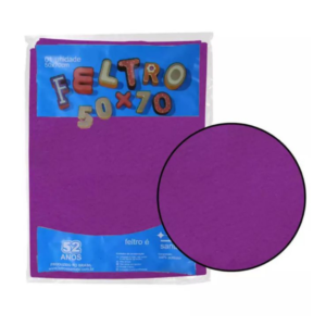 FELTRO TECIDO ROXO