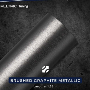 ADESIVO DECOR GRAPHITE METALLIC 0,10X1,38X25MT