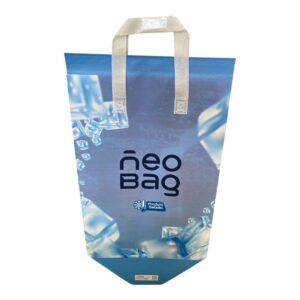 NEO BAG VIBES GELO EXTRA GRANDE BLUE 30X42X22